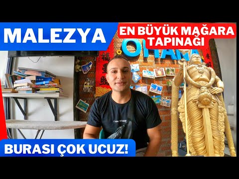 MALEZYA’DA ÇOK UYGUNA KALDIĞIM YERE BAKIN VE DÜNYANIN EN BÜYÜK MAĞARA TAPINAĞI ALTIN HEYKEL BURDA!