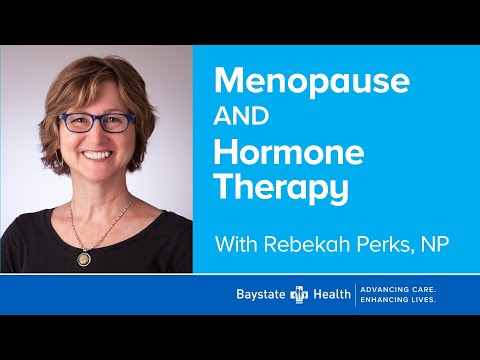 "Menopause and Hormone Therapy" (3/14/22)