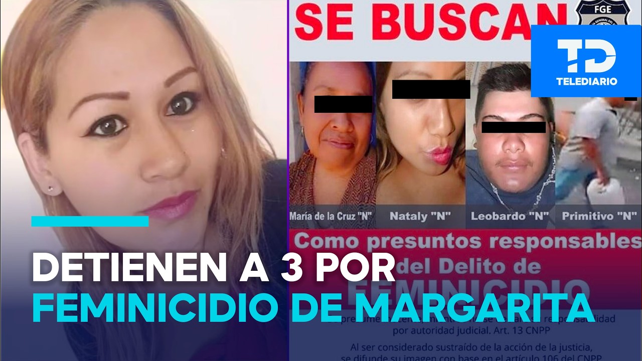 Detienen a responsables por feminicidio de Margarita Ceceña; eran buscados desde 2022