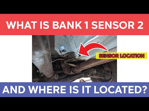 Location of Bank 1 Sensor 2 (Find O2 Sensors Fast)