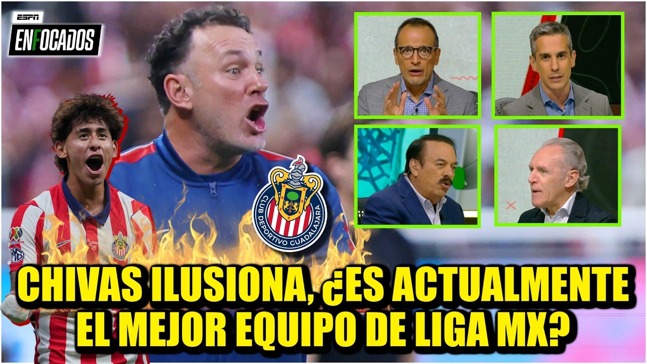 CHIVAS arrolló a los PUMAS y asumió el LIDERATO de LIGA MX ¿Será FAVORITO vs AMÉRICA? | Enfocados