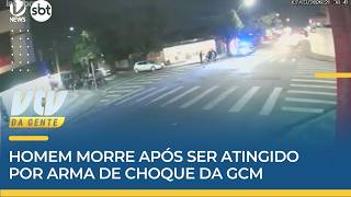 TASER | Homem morre após ser atingido por arma de choque da GCM | VTV da Gente