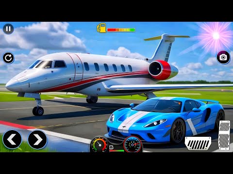 Airplane Pilot Car Transporter Simulator _ Android Gameplay