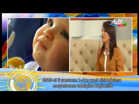 Yeni diridoğulma meyarlarına keçidlə bağlı AZTV-də mütəxəssis çıxışı