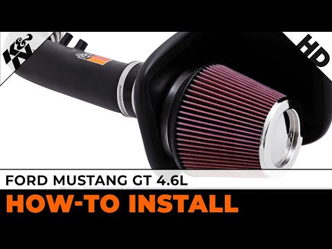 Ford Mustang GT 4.6L [#57-2519-3] Air Intake Installation
