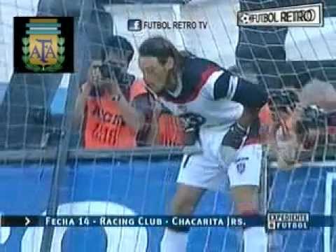 Racing 1 vs Chacarita Jrs 0 Apertura 2001 fecha 14 FUTBOL RETRO TV