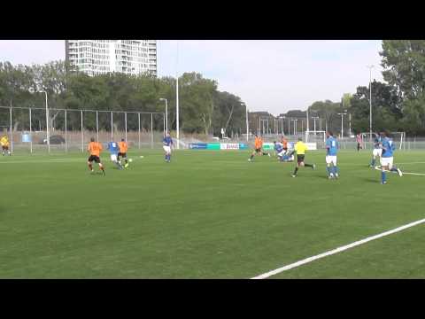 28 sep 2014 Kampong 2 - VV De Meern 2 com 1-2 schot Glenn naast