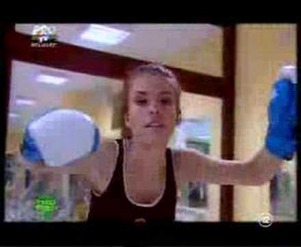 Monique Soul aka Monica (ex-Candy) TV Show "Music & Boxing