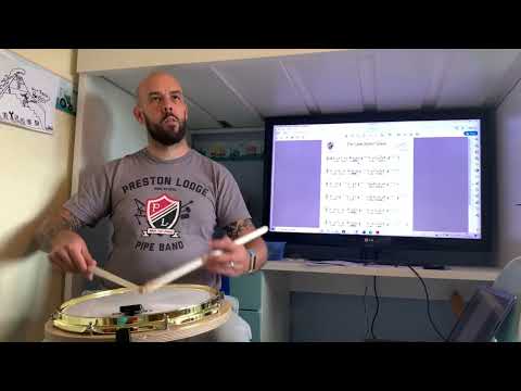 SCQF Level 4 Snare Drumming - Skye Boat Song