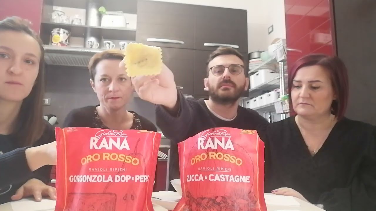 Ravioli oro rosso limited edition di Giovanni Rana 🥟🌰🍐