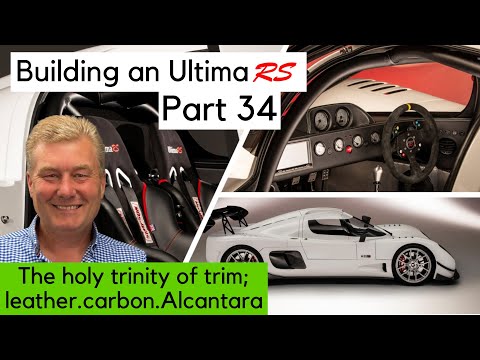 Building an Ultima RS with Nigel Dean. Part 34. Trimming the cockpit