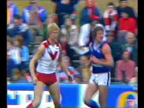 VFL R16 1984 - Sydney v Footscray