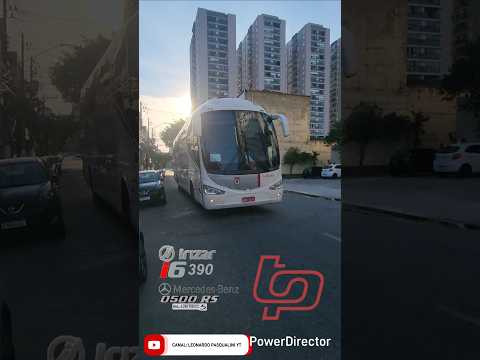 ITARARÉ PARA SÃO PAULO 09:30 HORÁRIO CHEGANDO NA GARAGEM #bus #grupotranspen #saopaulo #busologia