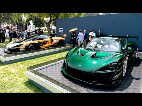 McLaren stars at Monterey Car Week 2018