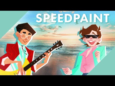 Breezy Slide | Brian David Gilbert & Everyday Louie Fan Art | SPEEDPAINT | TheCookieRhino