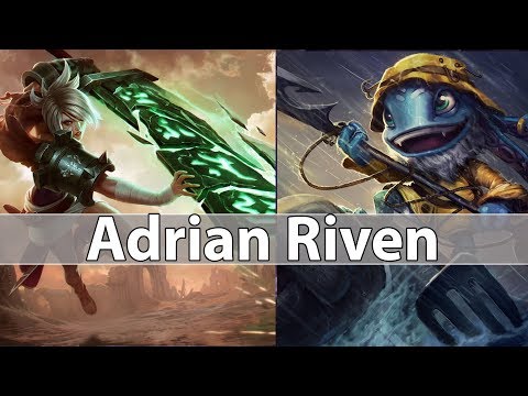 [ Adrian Riven ] Riven vs Fizz Mid - Unrank - Adrian Riven Stream