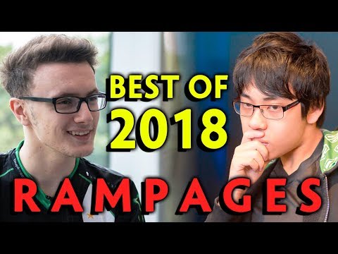 2018 BEST RAMPAGES in pro Dota Video