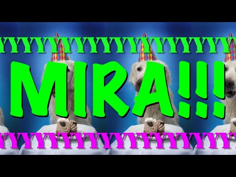 HAPPY BIRTHDAY MIRA! - EPIC Happy Birthday Song