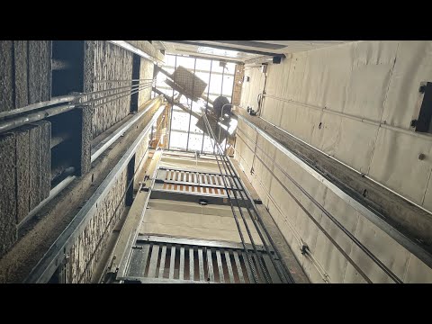 Epic Vintage Otis Freight Elevator @ 527 Howard - San Francisco, CA.