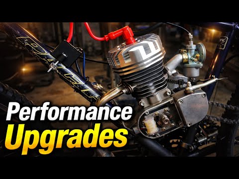 Motorized Bike gets Performance Upgrades!