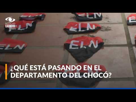En lo que va de julio se han registrado 54 altercados relacionados con el ELN en el Chocó