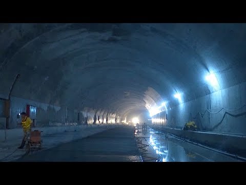 Arab Today- Construction on world’s largest highway tunnel completes