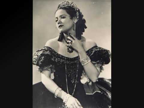 BIDU SAYAO SINGS BEL RAGGIO LUSINGHIER semiramide 1947