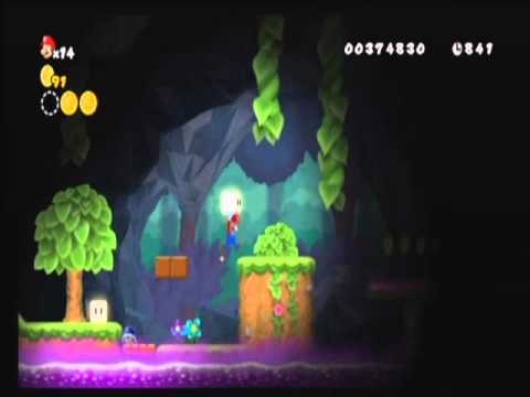 [NSMBW] Antic Forest - Super Mario Galaxy 2D -