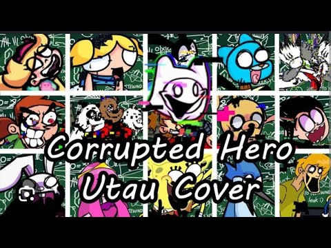 CORRUPTED HERO BUT EVERYONE SING IT SLOWED VERSION ( utau cover )🎤🎶