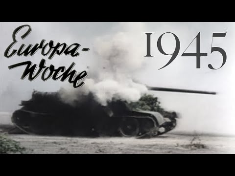 FREE INDIA LEGION and 1. GALICIAN Div. - 1945 Europa  Woche Nr. 97 GERMAN NEWSREEL