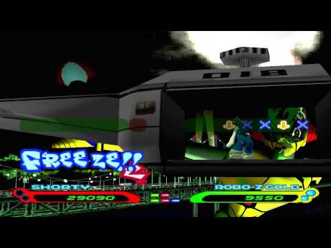 Bust A Groove 2 [JP] - Shorty vs. Robo-Z Gold (Robo-Z Gold stage)