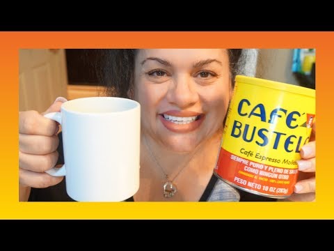 YouTube video about: How to make cafe bustelo coffee?