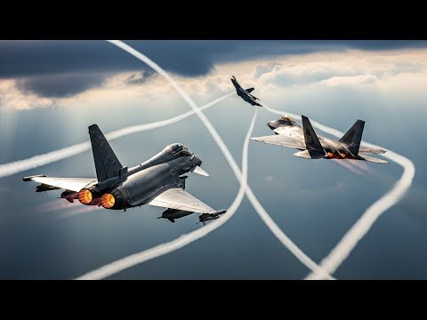 🇩🇪 Eurofighter Typhoon vs. 🇺🇸 F-22 Raptor – Who really wins