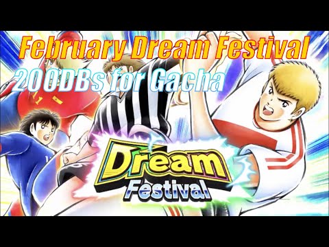 Hino Dream Festival Gacha for 200DBs | Captain Tsubasa Dream Team | Pulls | 足球小將
