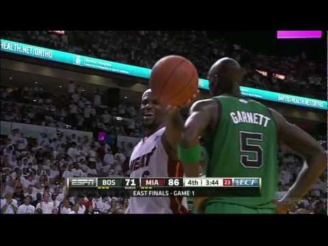 Lebron James mocks Kevin Garnett