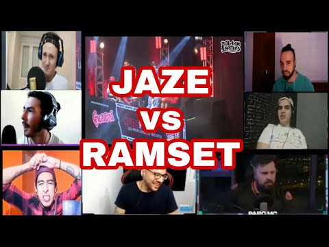 JAZE VS RAMSET  🔥 MINUTASO 🔥  (MULTIREACCION)