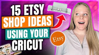 Items to SELL ONLINE with your CRICUT!!! sell on Etsy, etsy shop for beginners, make money online