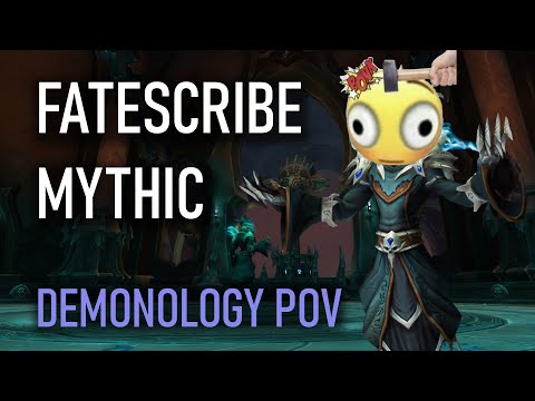 Mythic Fatescribe Roh-Kalo - Demonology Warlock POV | Bingohallen First Kill