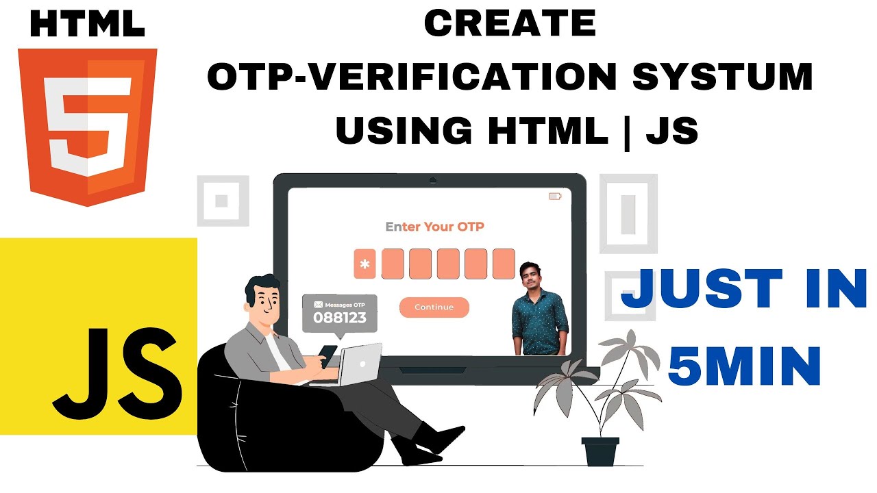 OTP VERIFICATION | OTP GENERATOR USING HTML AND JAVASCRIPT | #html #websitedesign @codetodream