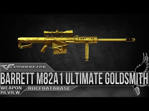 Chinese CrossFire 2.0: Barrett M82A1 Ultimate Goldsmith [FULL Review]!