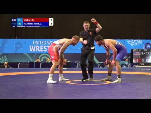 FS 86KG 1/4 Round | Rocco Welsh (Usa) Vs Abolfazl Yaser (Iran) | U23 World Championship 2025