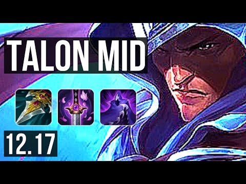 TALON vs VARUS (MID) | 12/0/6, Legendary, 6 solo kills, 1.5M mastery | EUW Grandmaster | 12.17