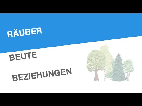 RÄUBER BEUTE BEZIEHUNGEN | Biologie | Ökologie