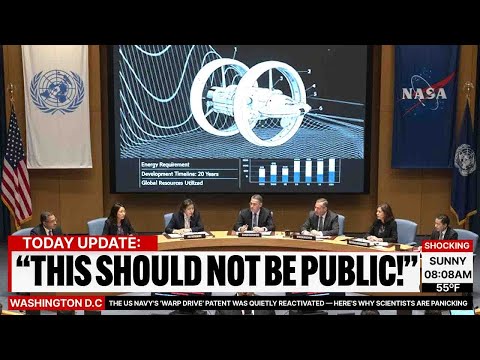 The US Navy’s ‘Warp Drive’ Patent Was Quietly Reactivated — Here’s Why Scientists Are Panicking