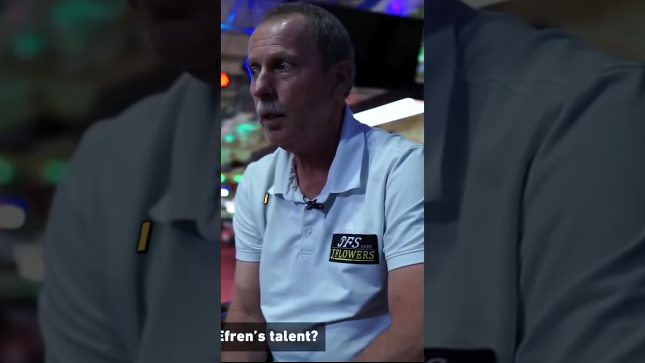 Earl Strickland on Efren Reyes's Talent #shorts #billard #legend