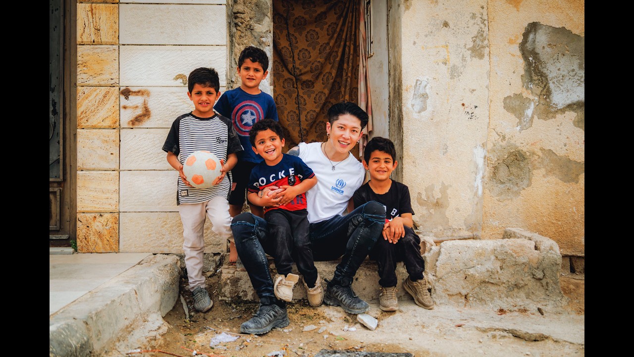 難民支援の現場へ―UNHCR親善大使MIYAVI ヨルダン訪問