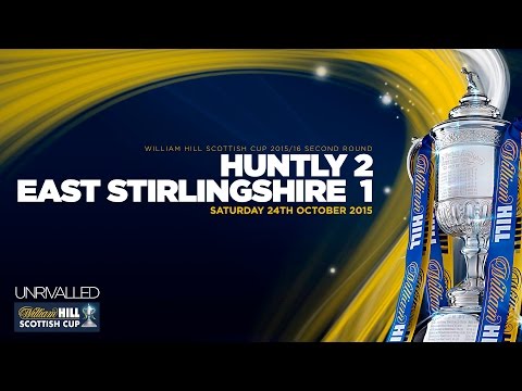 Huntly 2-1East Stirlingshire | William Hill Scottish Cup 2015/16 - Second Round
