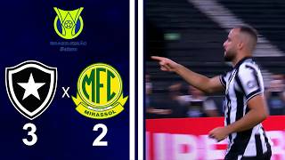 BRASILEIRO SÉRIE A 2026 - 9ª RODADA - BOTAFOGO 3X2 MIRASSOL