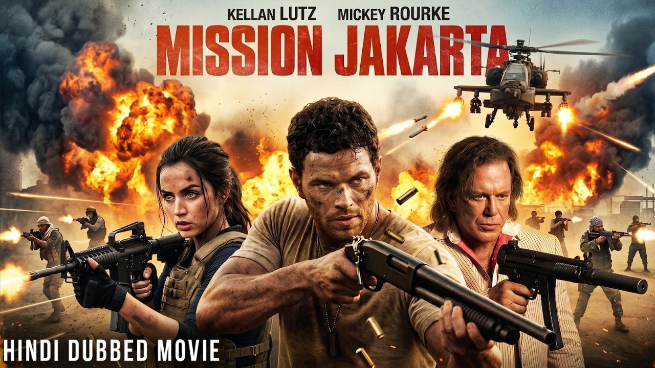 Kellan Lutz In मिशन जकार्ता MISSION JAKARTA - Hollywood Hindi Dubbed Movie | Mystery Thriller Movie