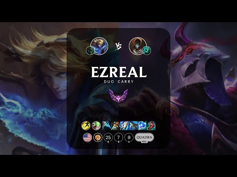 Ezreal ADC vs Jhin - NA Master Patch 13.5